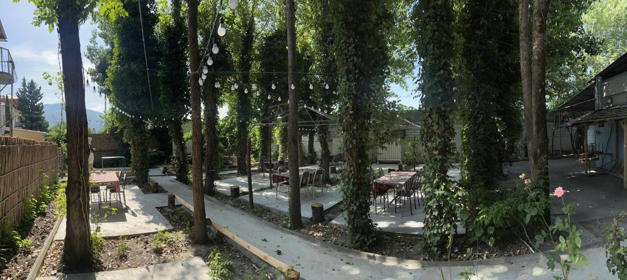Dost Evi Motel Şǝki Buitenkant foto
